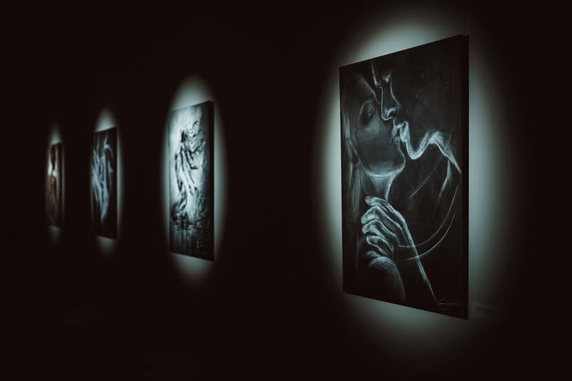 „Забравената нежност“ – изложба на Георгия Рачева в nOva art space - Снимка 5
