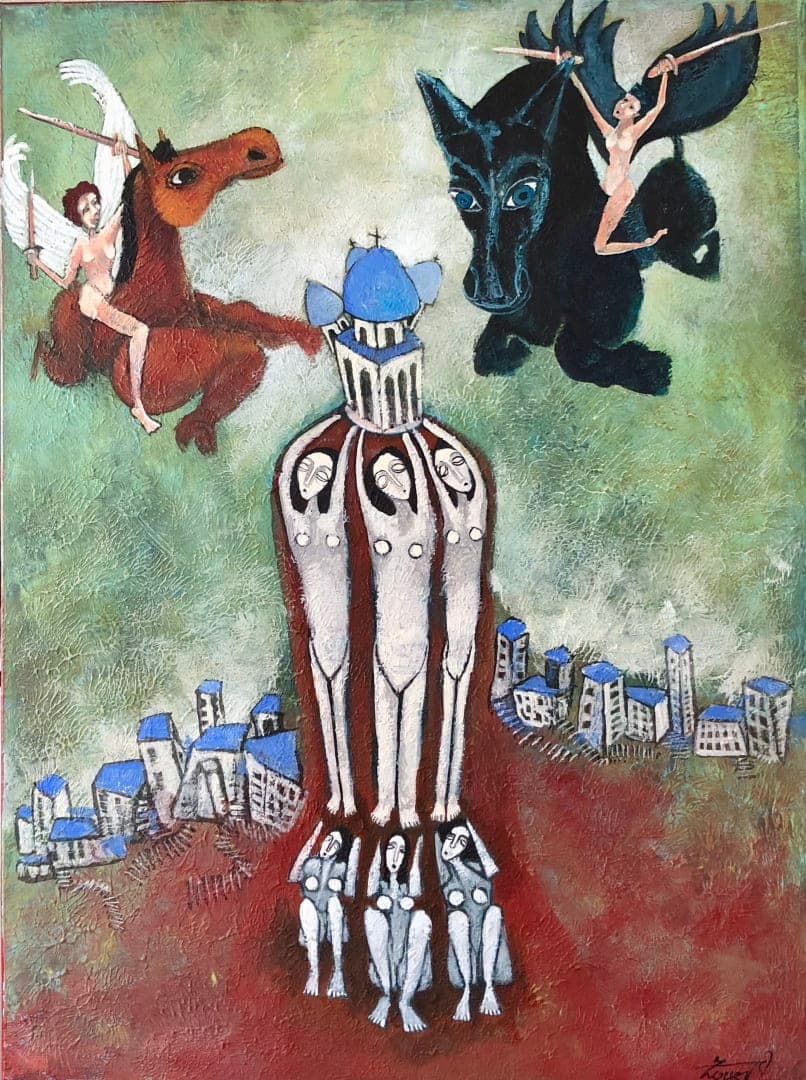 Зуека в nOva art space: картините, в които разпознаваме себе си - Снимка 3